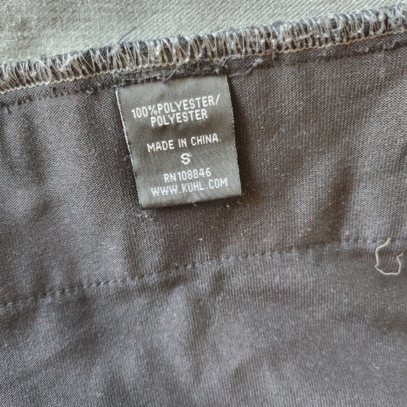 Kuhl Jacket Mens Small Green Cream Plaid Zip Up Lightweight Shacket Outerwear - Picture 12 of 13